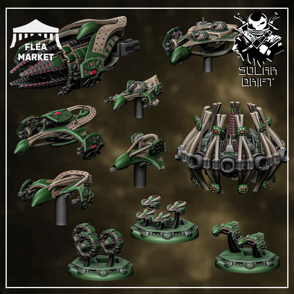 Birds of Prey fleet deal (Flesh and Metal - Solar Drift)