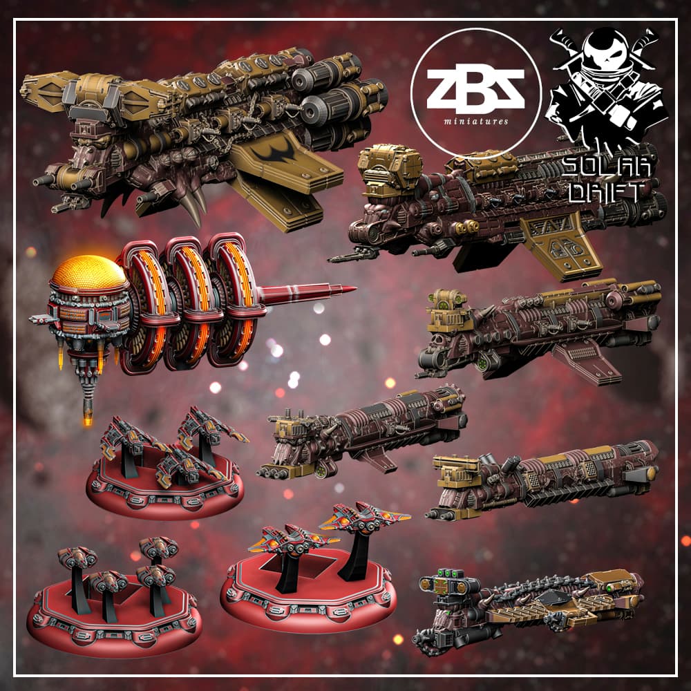 Cult Guard fleet (Solar Drift)