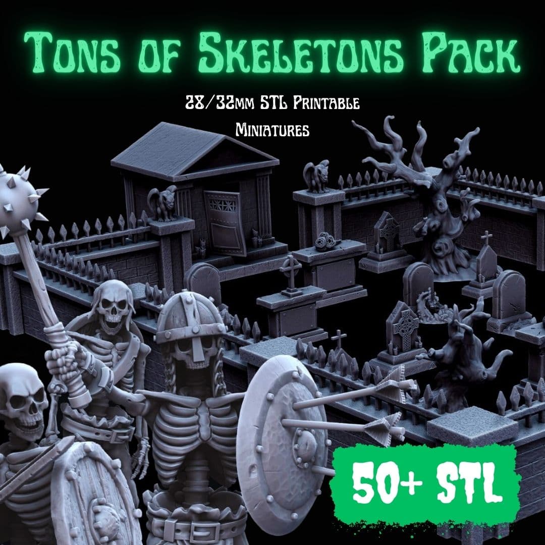 TONS OF SKELETONS PACK
