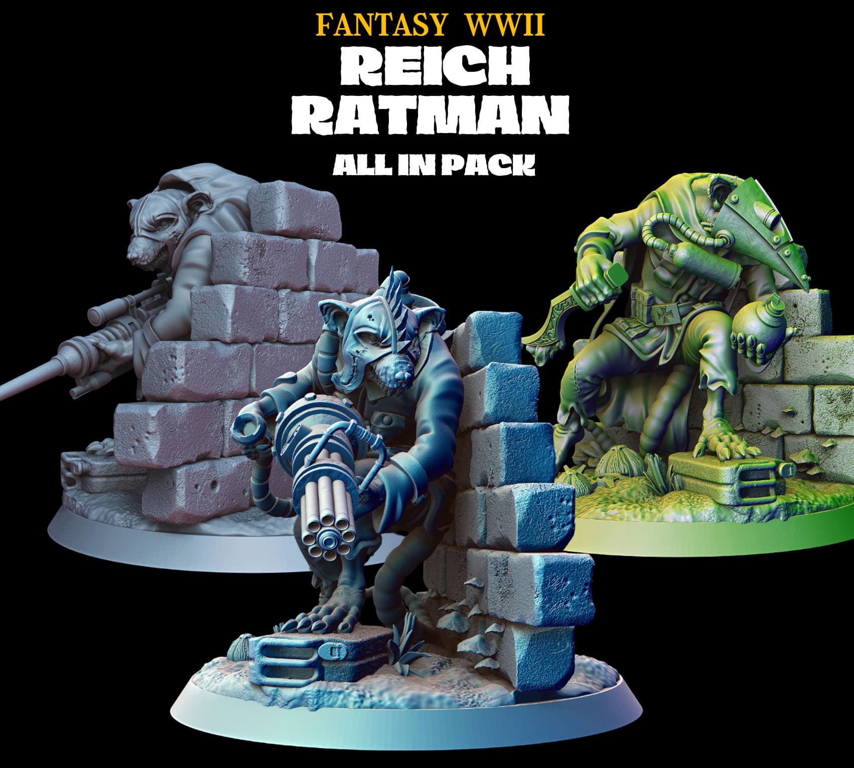 FANTASY WWII: REICH RATMAN (ALL IN PACK)