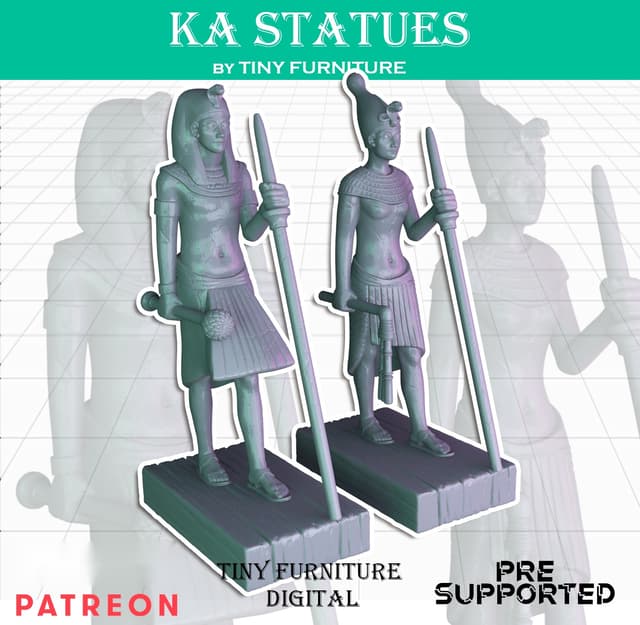 Ka statues