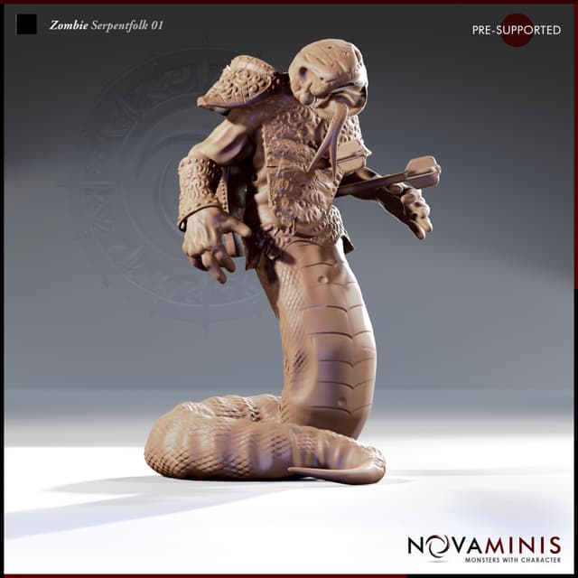 Zombie Serpentfolk 01