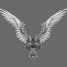 Galactic Lions V7 Winged Lion Jetpack