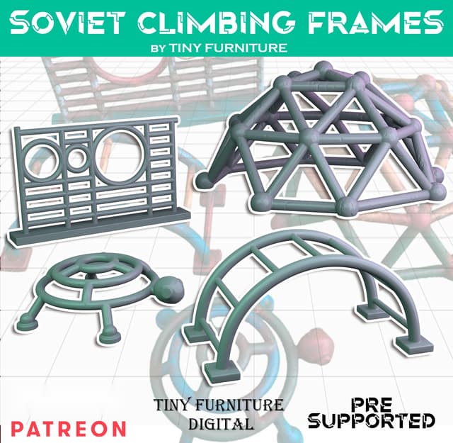Soviet climbing frames