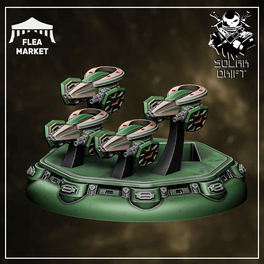 Birds of Prey Fighters (Flesh and Metal - Solar Drift)