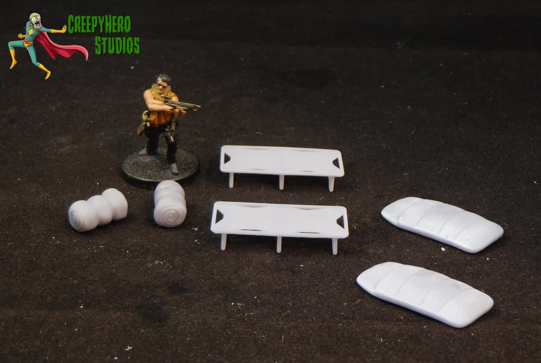 28mm Modern Basic Sleeping Quarters