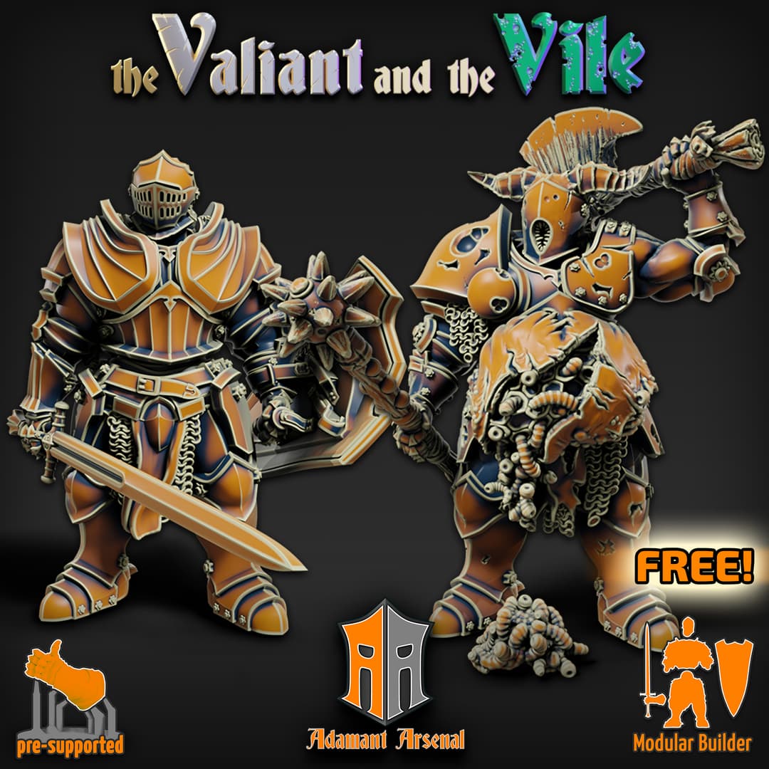 The Valiant and the Vile - Free Sample Bundle