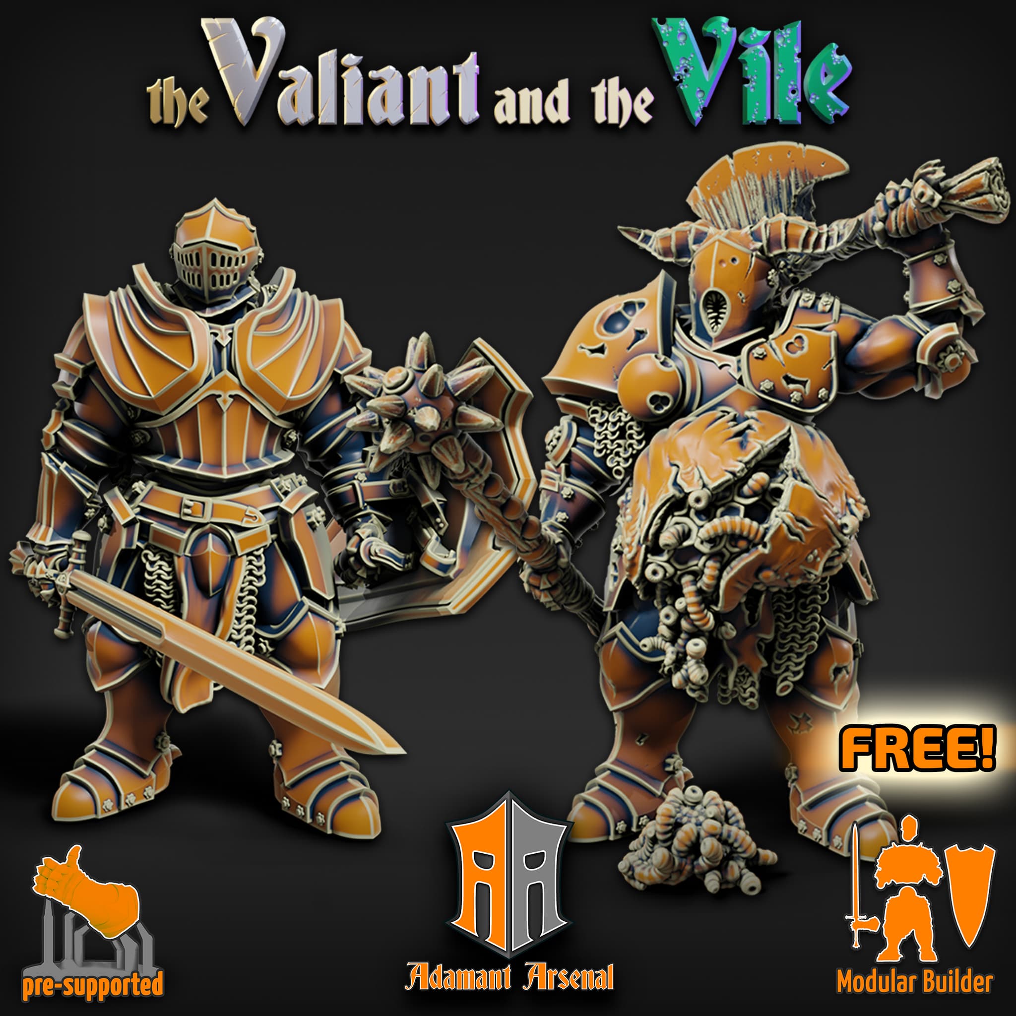 The Valiant and the Vile - Free Sample Bundle