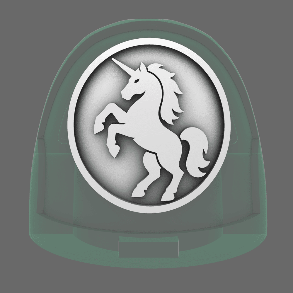 Galactic Knights V10R Shoulder Symbols LEFT