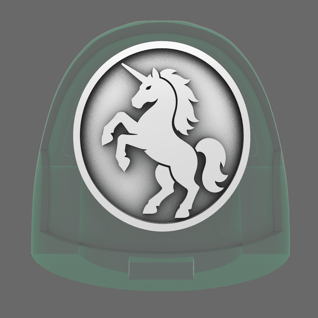 Galactic Knights V10R Shoulder Symbols LEFT