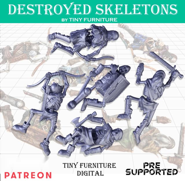Destroyed Skeletons (Harvest of War)