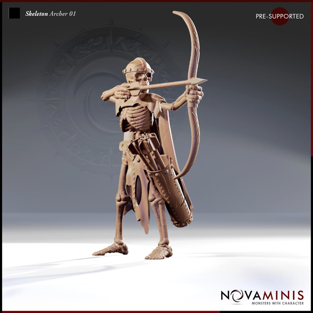 Skeleton Archer 01