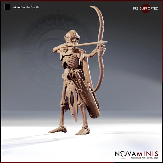 Skeleton Archer 01