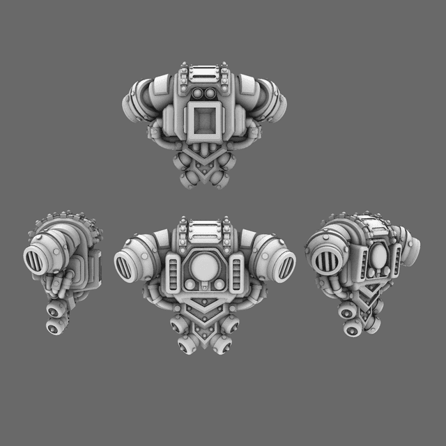 Space Knights V4  Savage Backpack