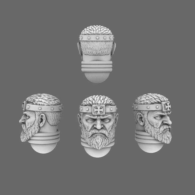 Crusader Knights V7 Campaign Master Heads