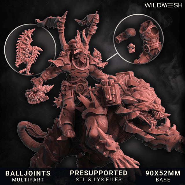 Chaos Wrath - Gorelord Malachor Multipart