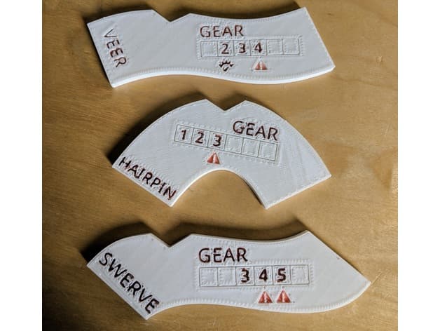 Gaslands - Movement Templates