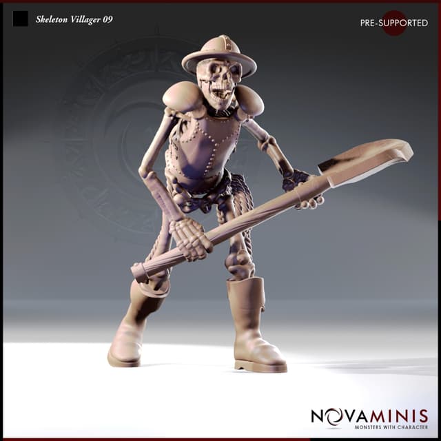 Skeleton Villager 09