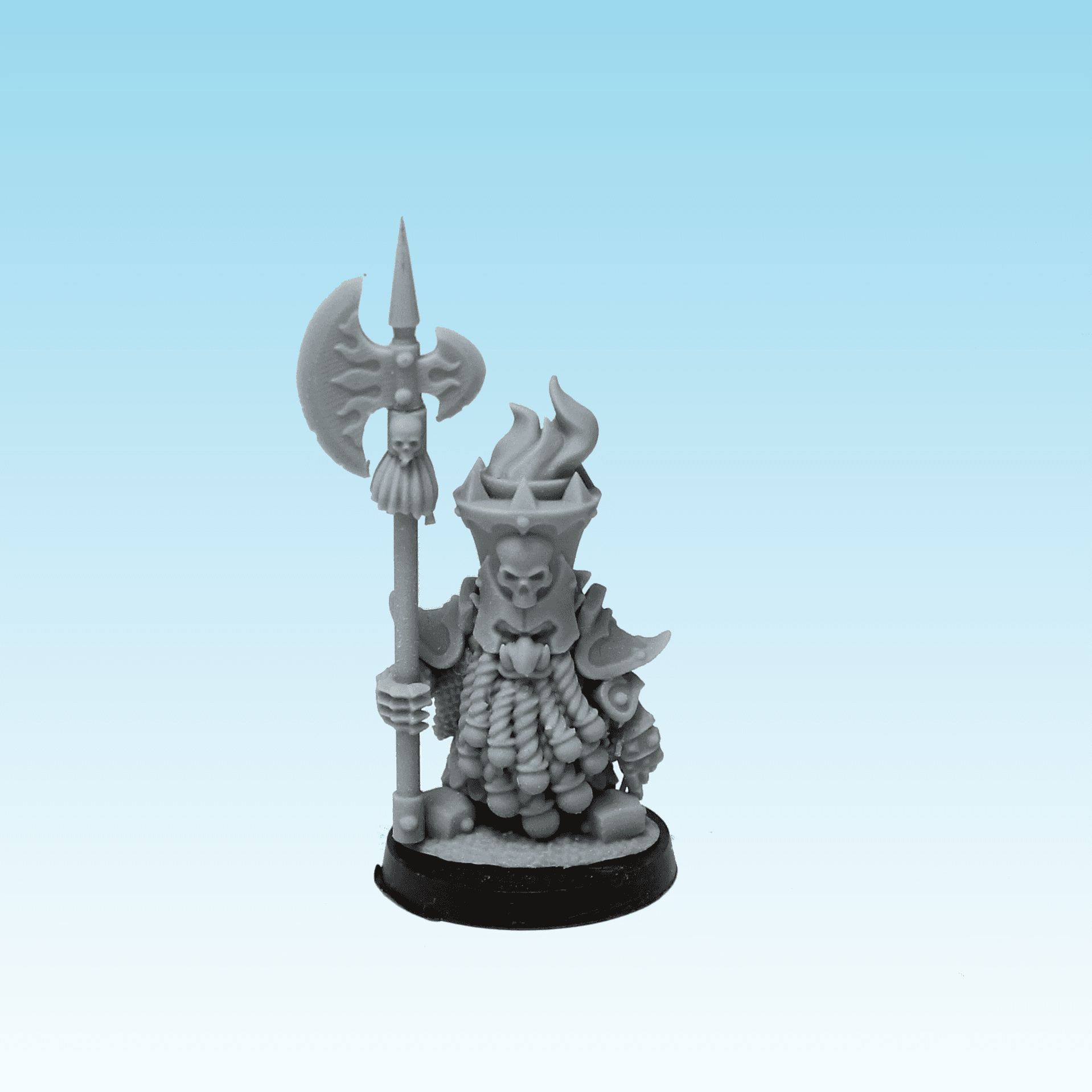 Dwarf fire halberdier standard