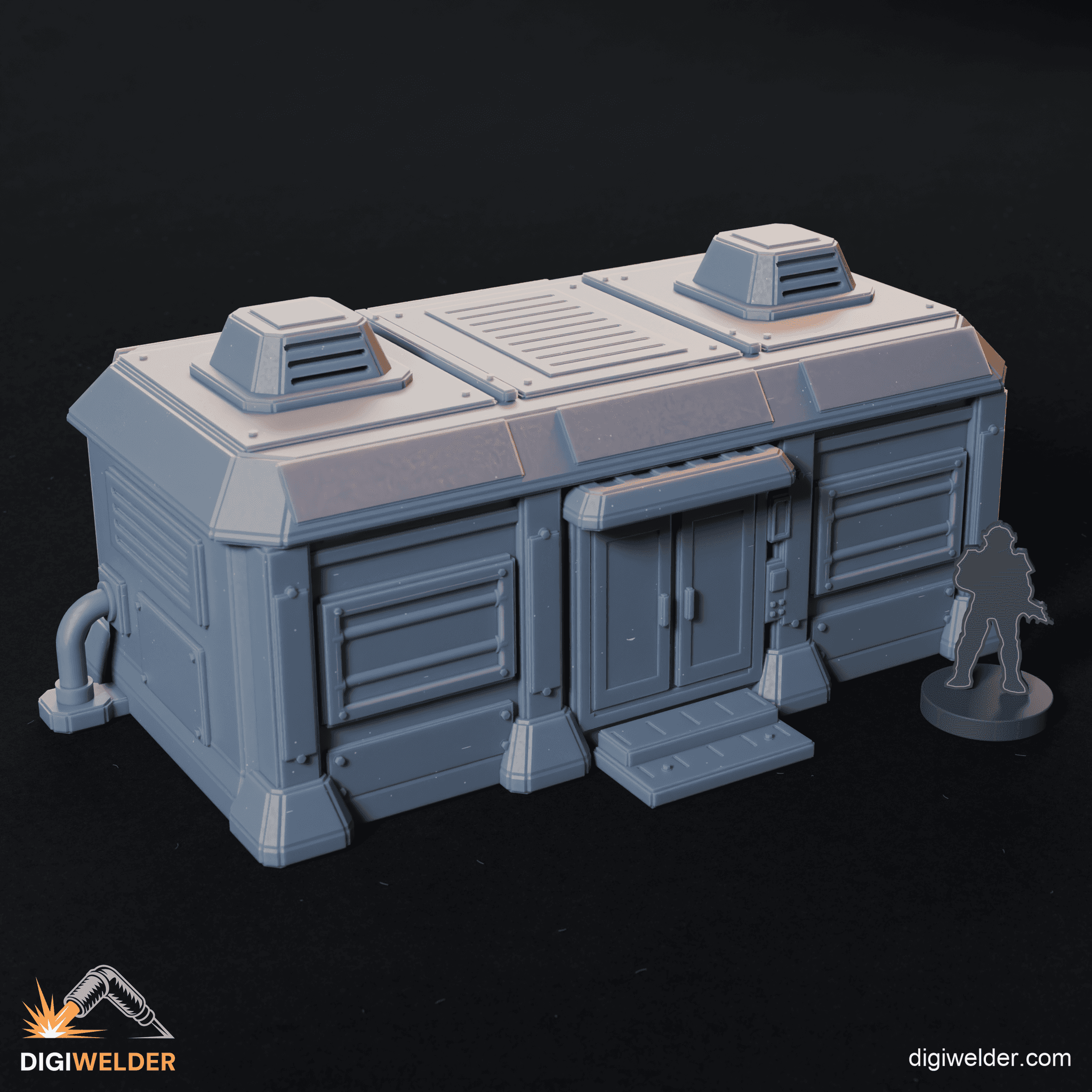 Ironhaven - Sci-Fi Military Barracks