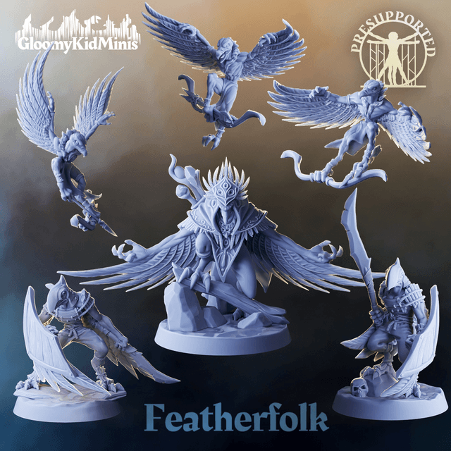 Featherfolk, Full Set (Dark Sun 13)