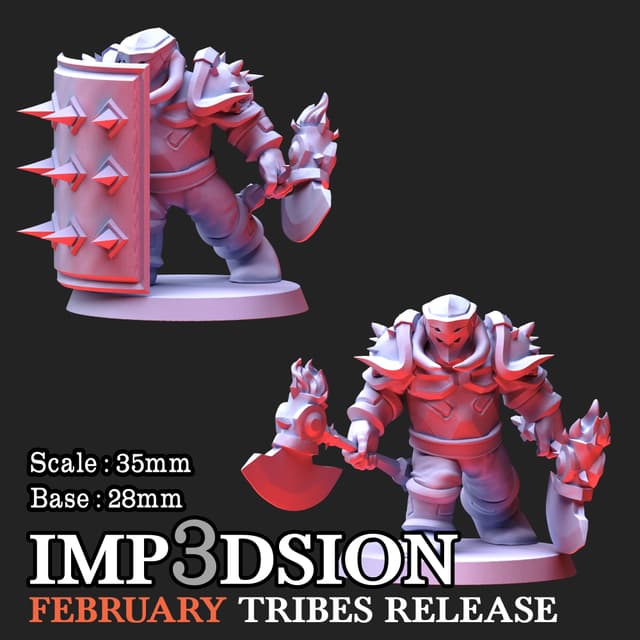 Belisarius dwarfs, 2 miniatures pack
