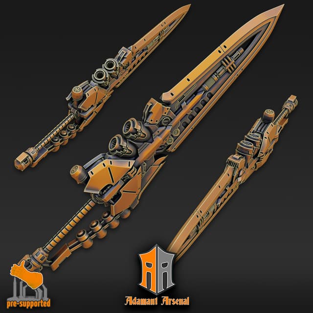 Rocket Powered Buster Sword