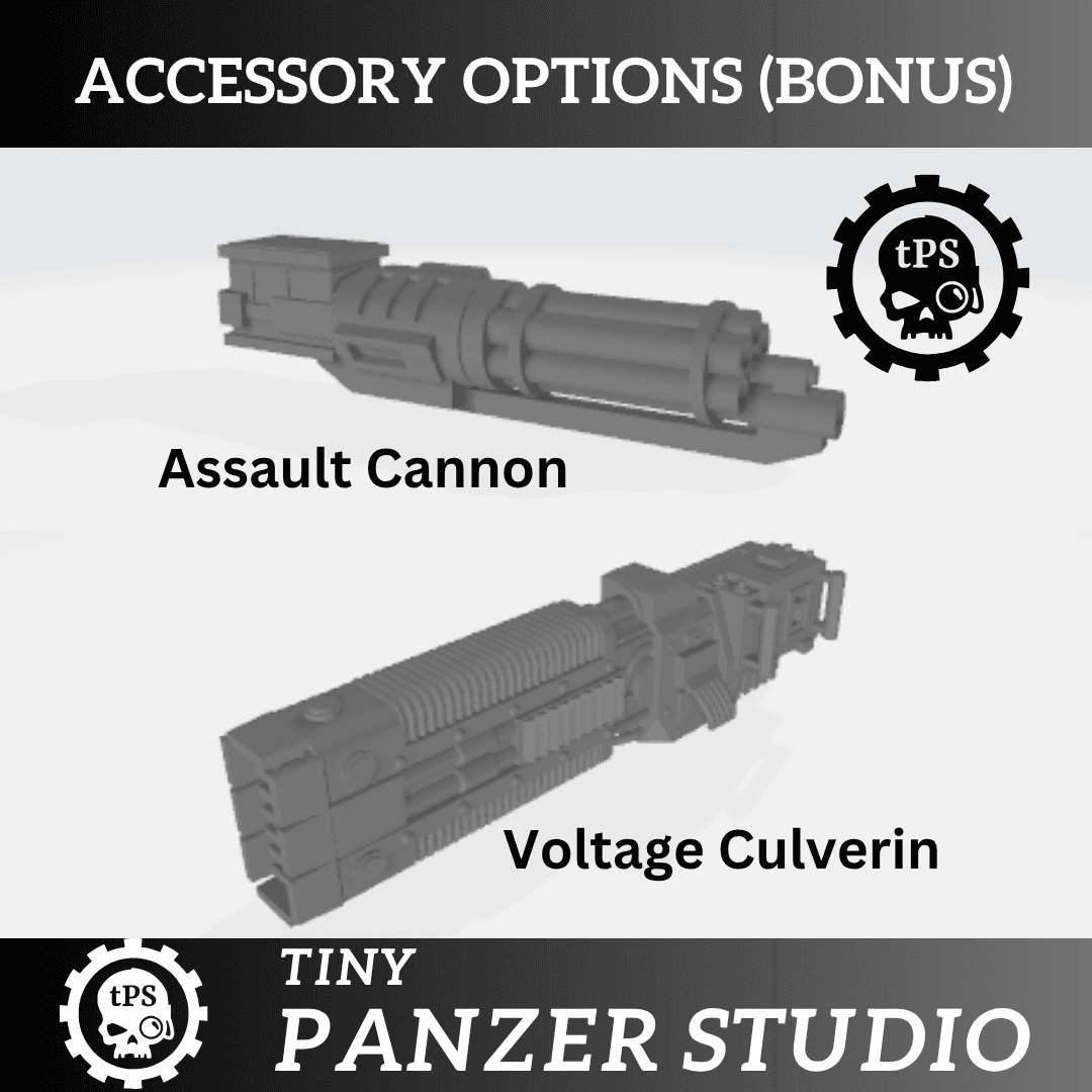 Assault Cannon and Voltage Culverin