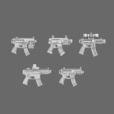 Space Knights MPX Style Pistol NOHAND