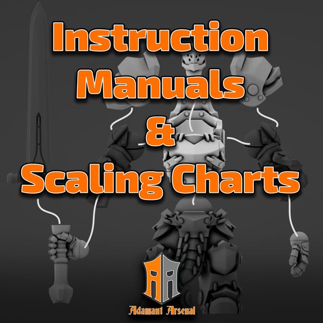 Instruction Manuals and Scaling Charts