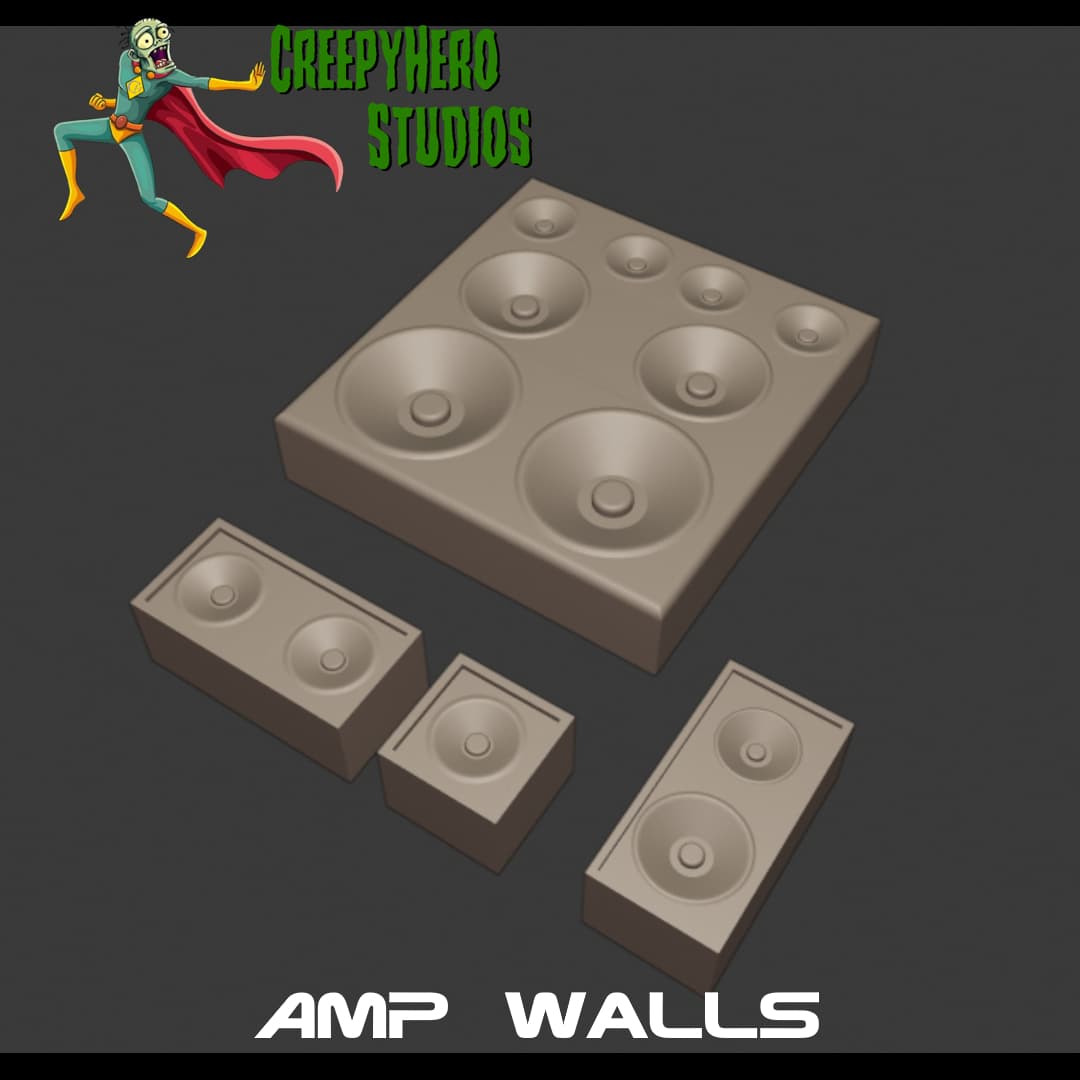 Gaslands Amp Wall Set