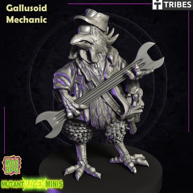 GALLUSOID MECHANIC -Mutant Chicken Overlord Mechanical Specialist