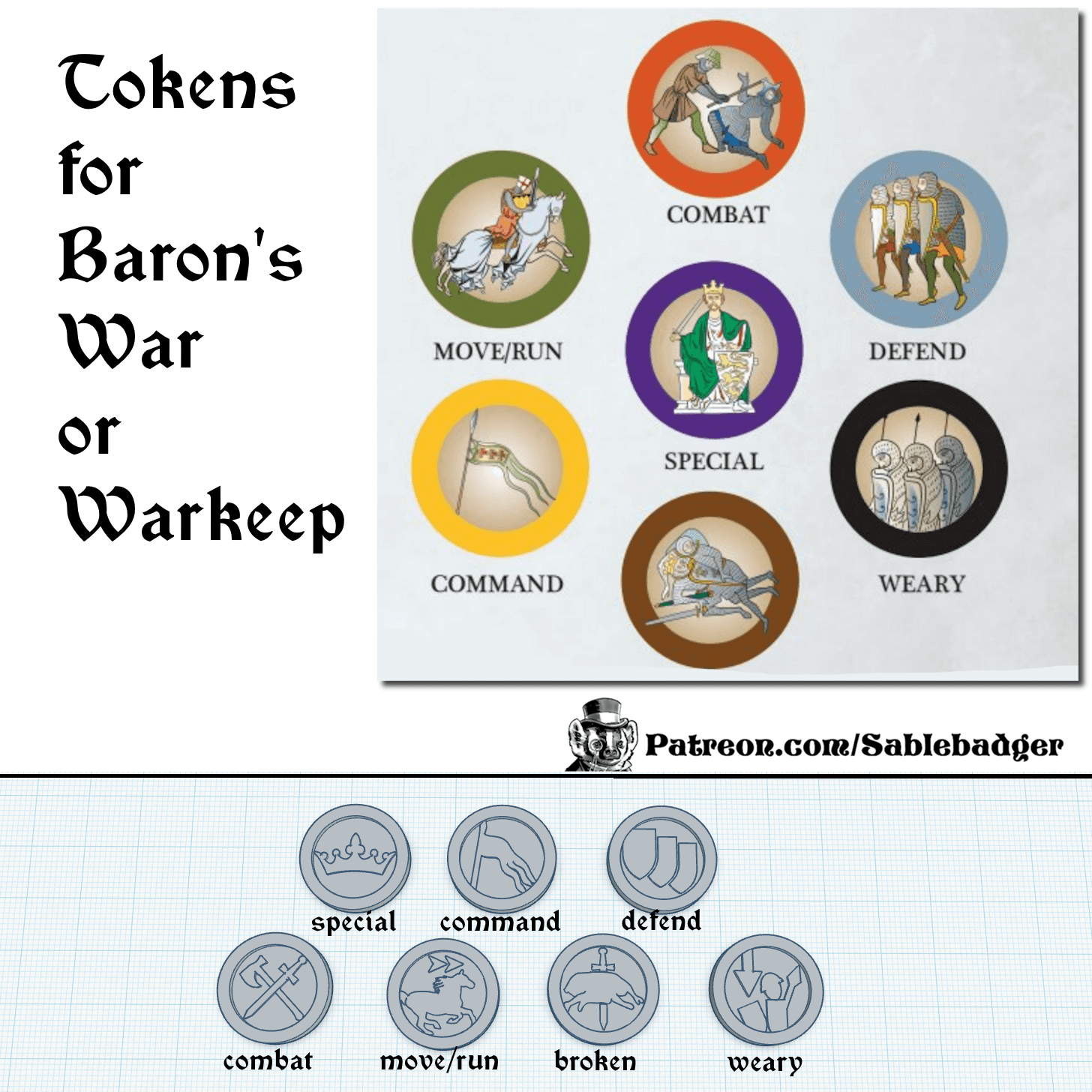 Game Token Project - Baron's War