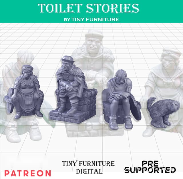 Toilet Stories (SITTING FOLKS)