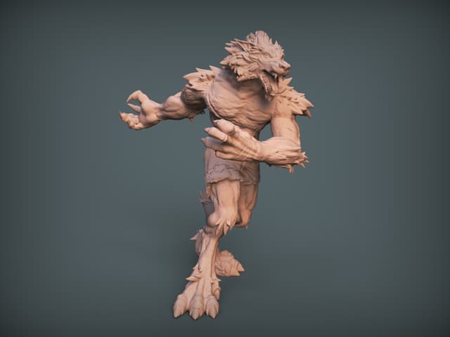 Werewolf Attacking