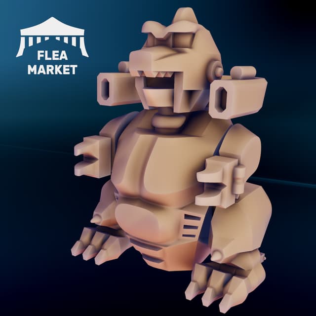 Unofficial Godzilla Monopoly - Mechagodzilla