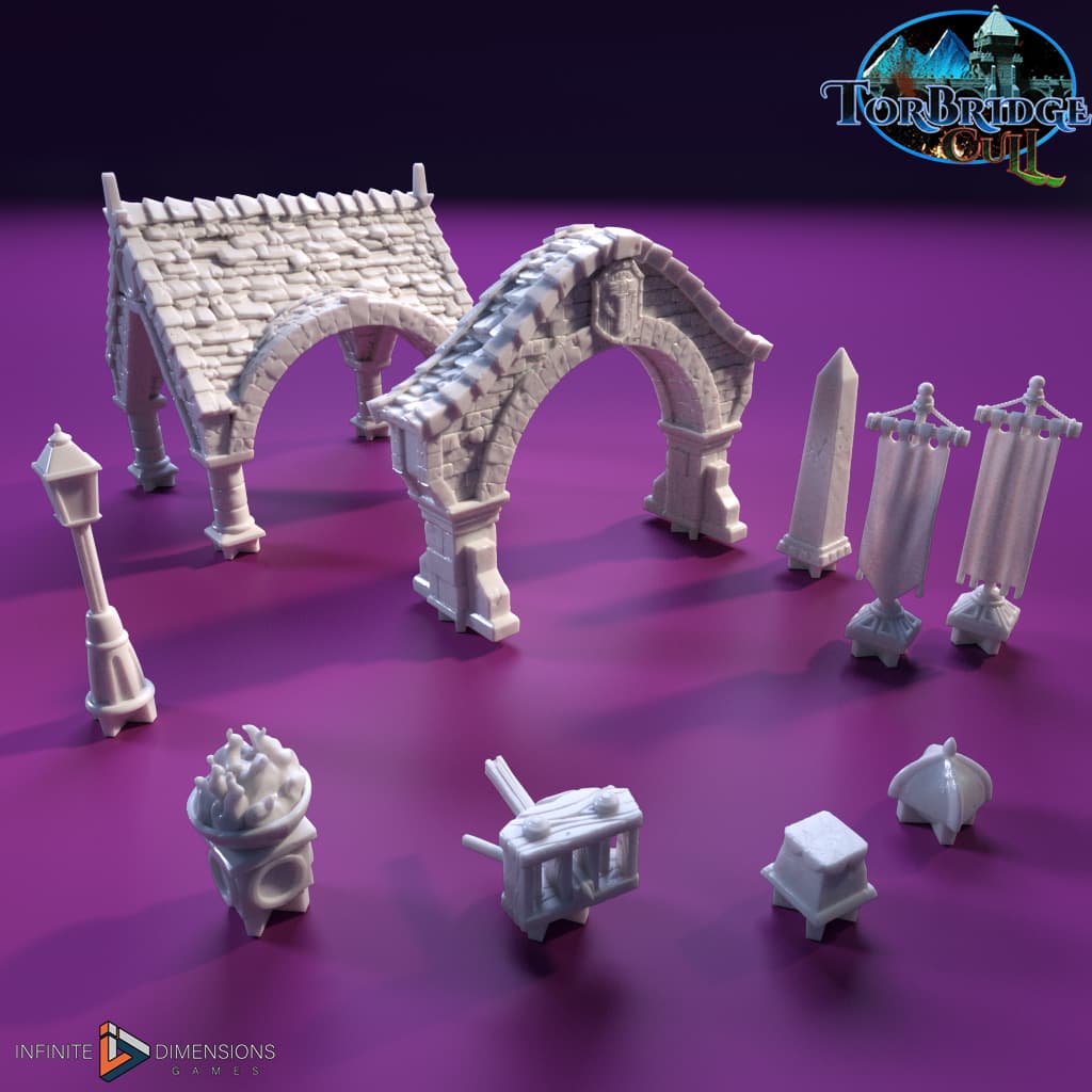 Guardrail Decorations (bridge expansion set)