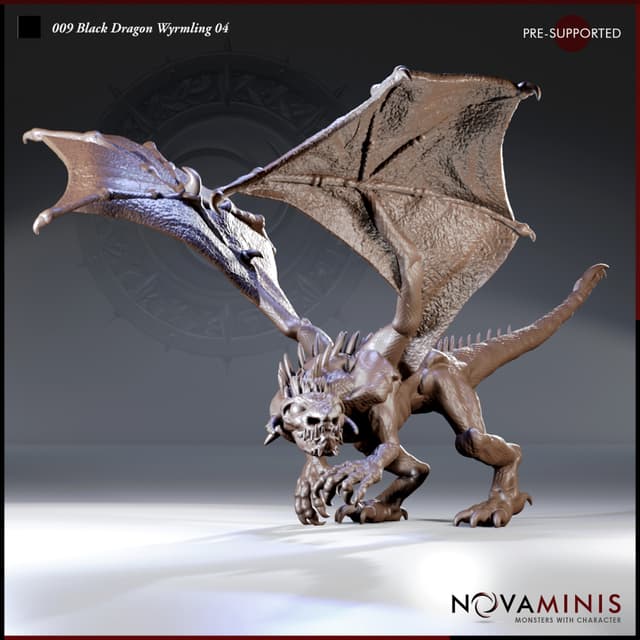 Black Dragon Wyrmling 04
