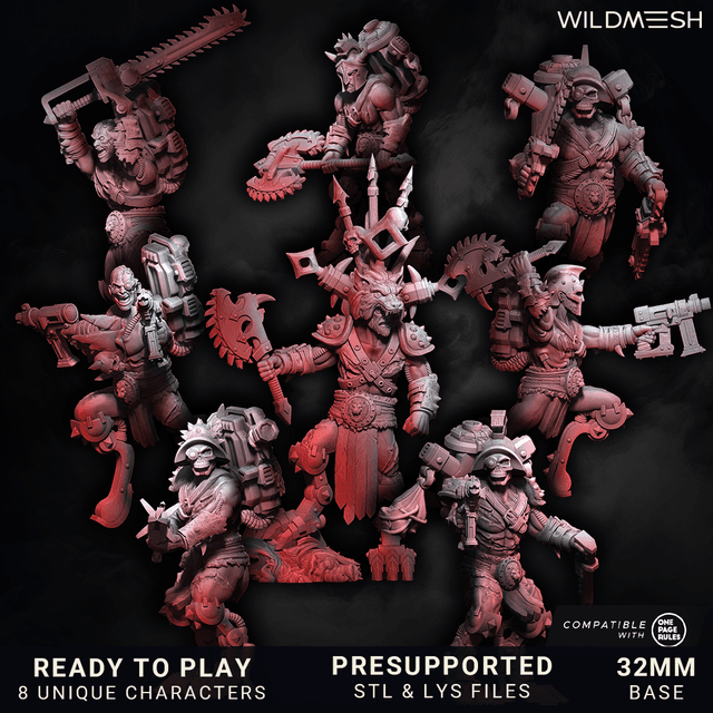 Chaos Wrath - Bestiarii Ready to Play Squad