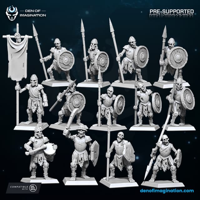 Undead - Skeleton Warriors Unit