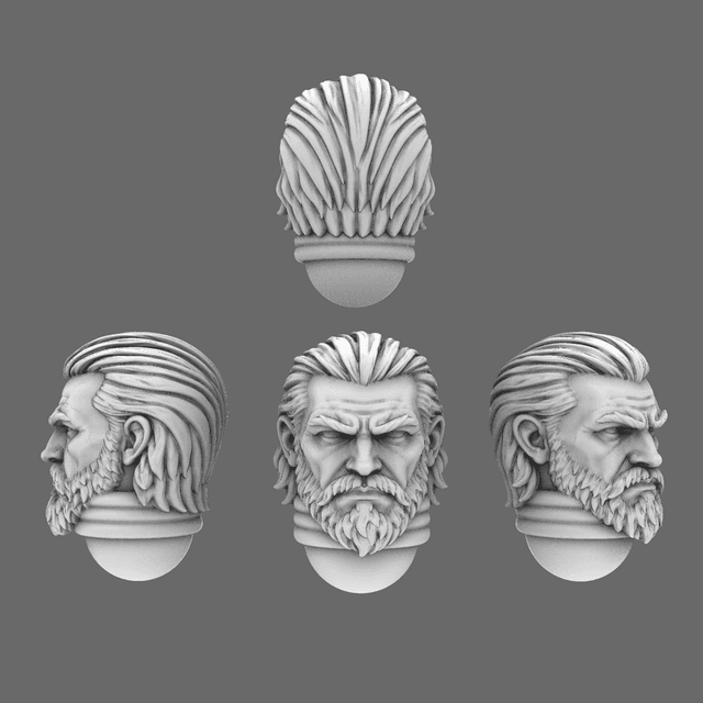Crusader Knights Exposed Crusader Heads