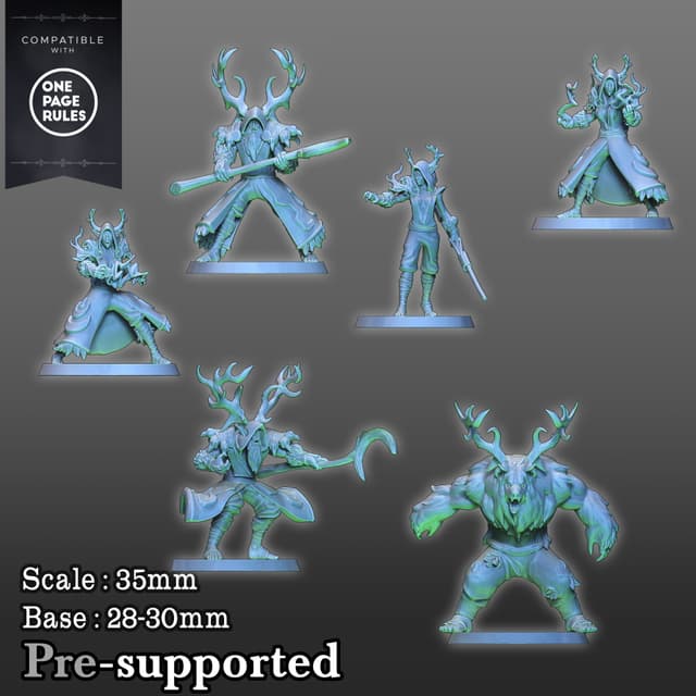 Druids 6 miniatures