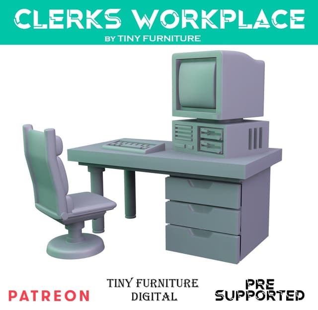 Clerks workplace