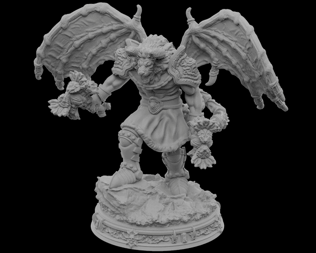 Manticore Demon Boss – Humanoid Form - V1 - by STF_CSC
