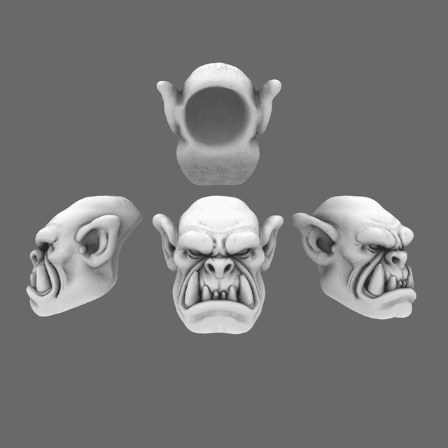 Space Orcs Lads Heads