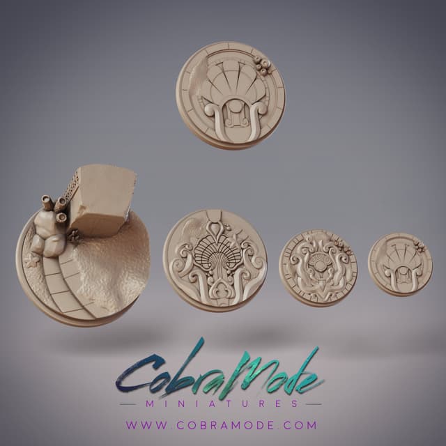 Undersea Emblem Base Pack (4pcs)
