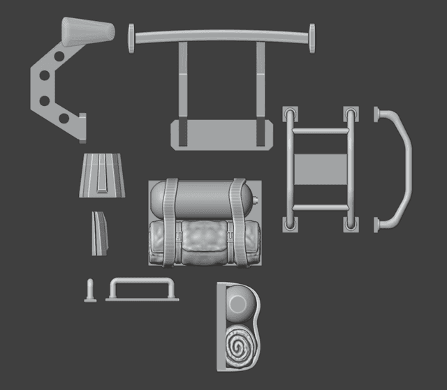 Gaslands Accessory Mix Set
