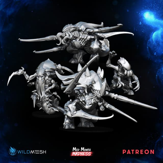 Tentacle heads for our Hiveys