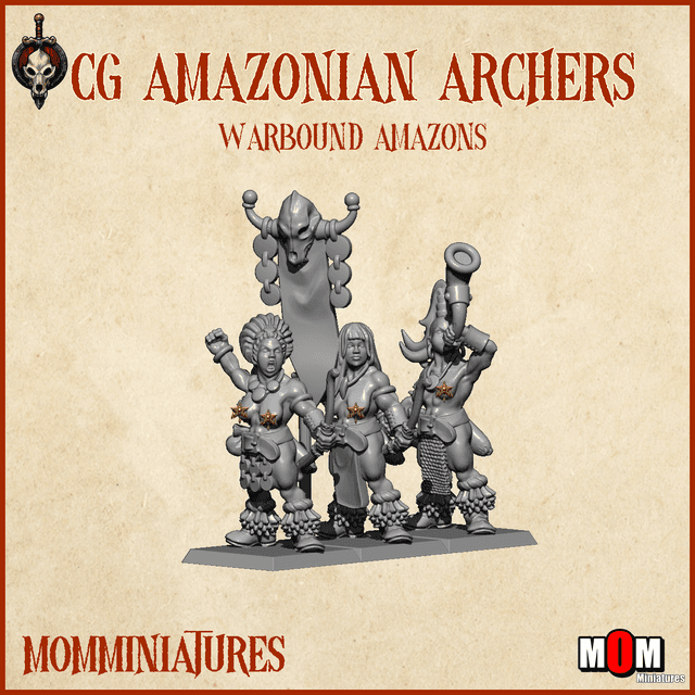 CG Amazonian Archers (Warbound Amazons)