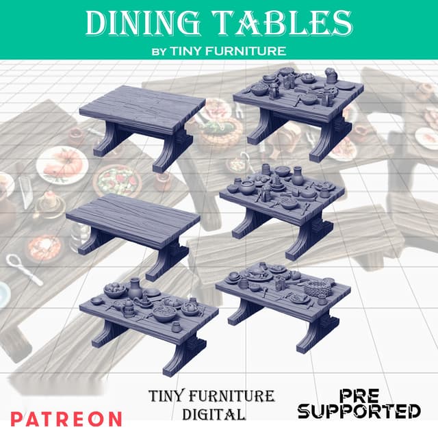 Medieval Dining Tables